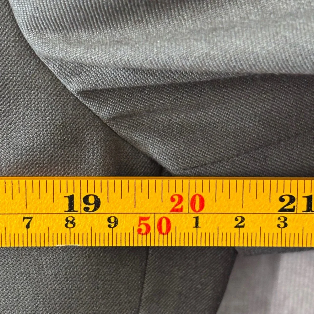 Banana Republic Grey Egyptian Wool Professional Classic Blazer Mens 40R